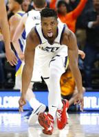 Jerebko, Durant lead Warriors past Jazz 124-123