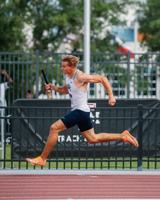 USU track & field: Men's 4x100 relay team nearly qualifies for nationals